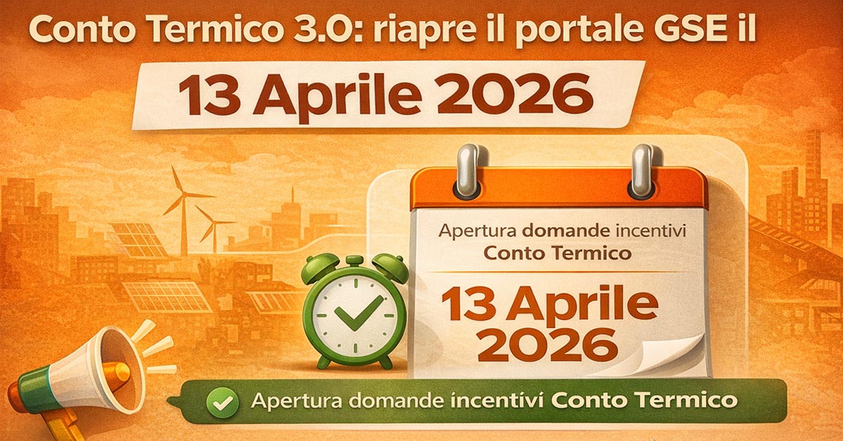 riapertura conto termico 3.0